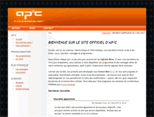 Tablet Screenshot of ap2c.org